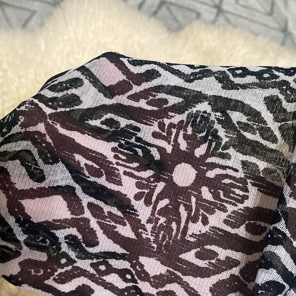 INC tunic top with embroidery and bling size L - Picture 5 of 8